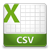 icona per file nel formato csv